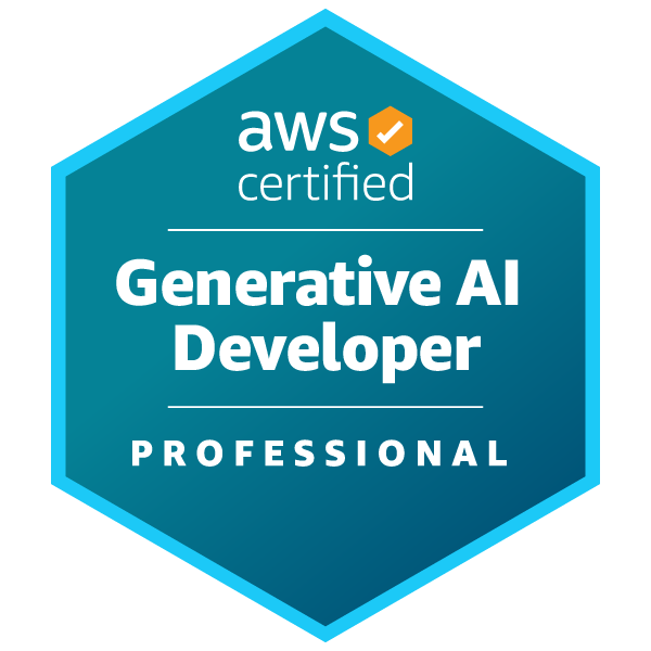 AWS Certified Generative AI Engineer Associate badge